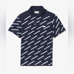 Lacoste Kids Printed Organic Cotton Polo - 10